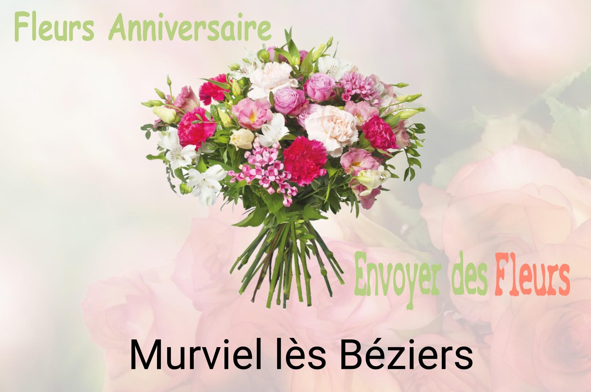 Bouquet de fleurs d’anniversaire livré à Murviel-lès-Béziers