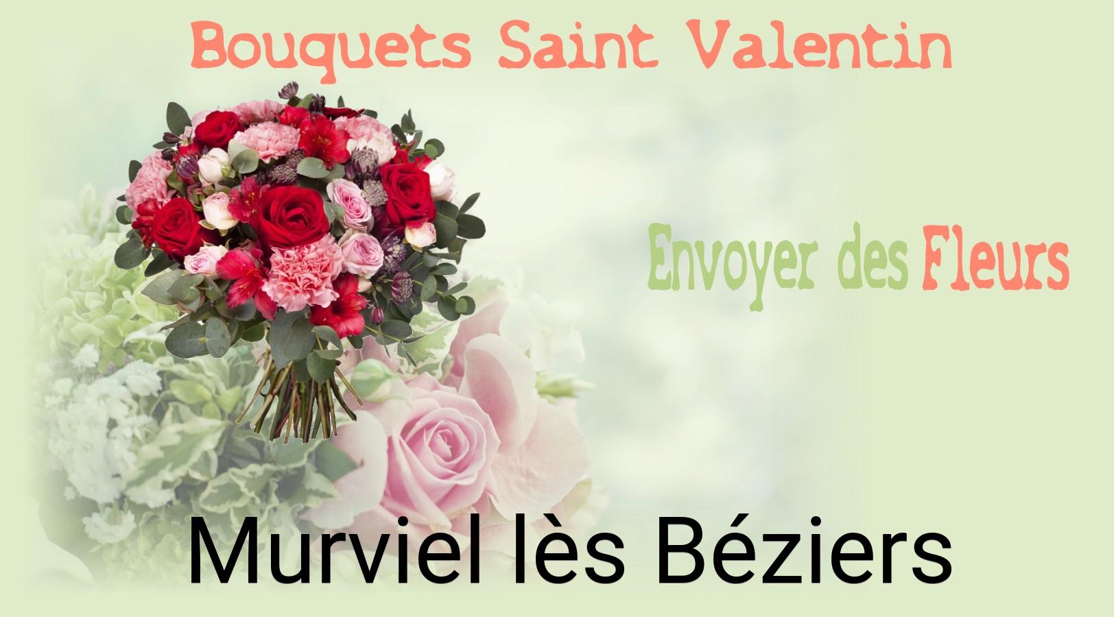 Roses de Saint-Valentin livrées à Murviel-lès-Béziers